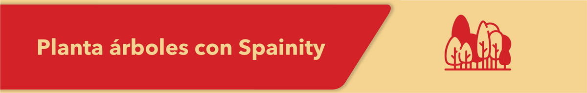 Planta árboles con Spainity